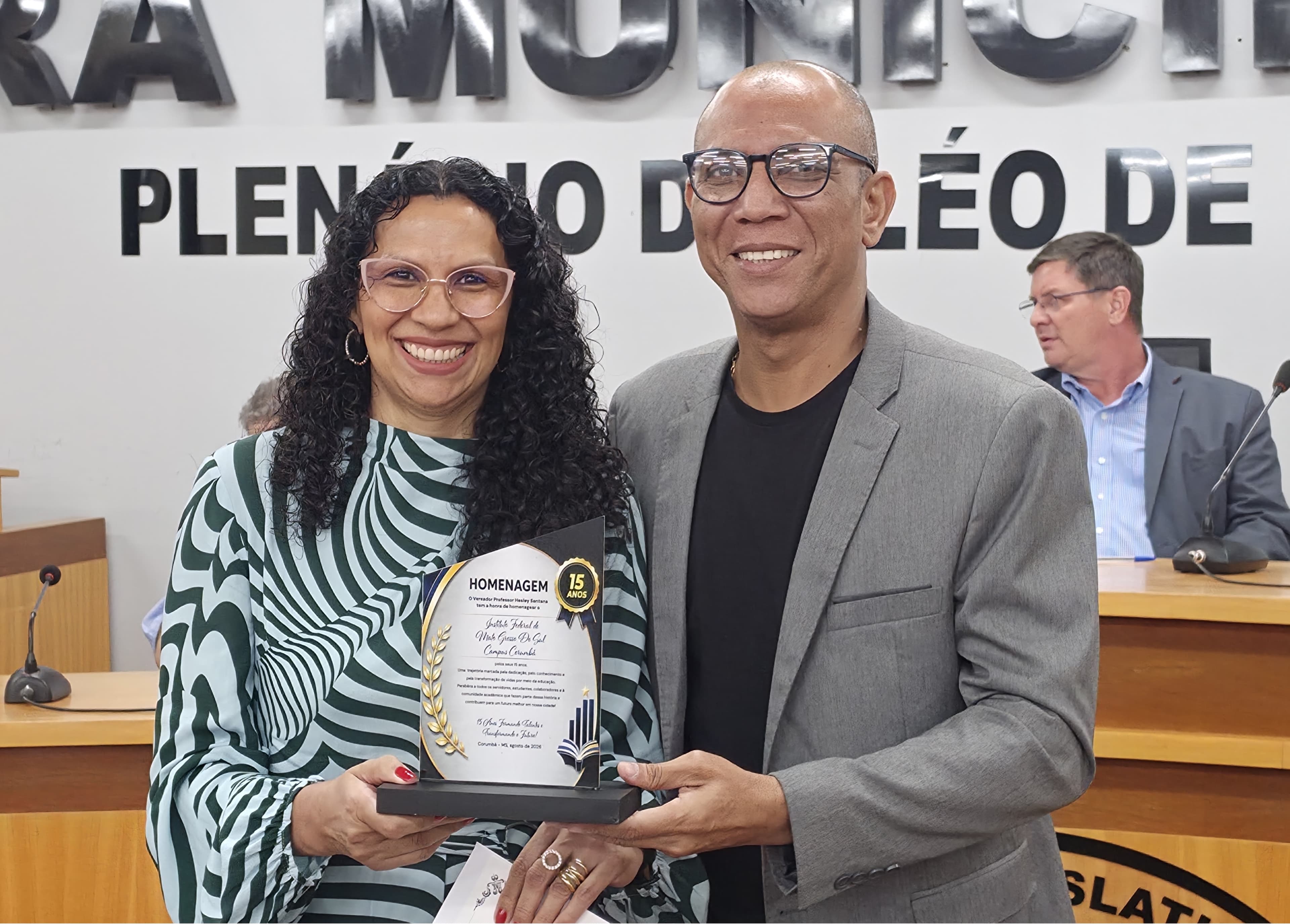 Câmara celebra os 15 anos de fundação do Instituto Federal – Campus Pantanal