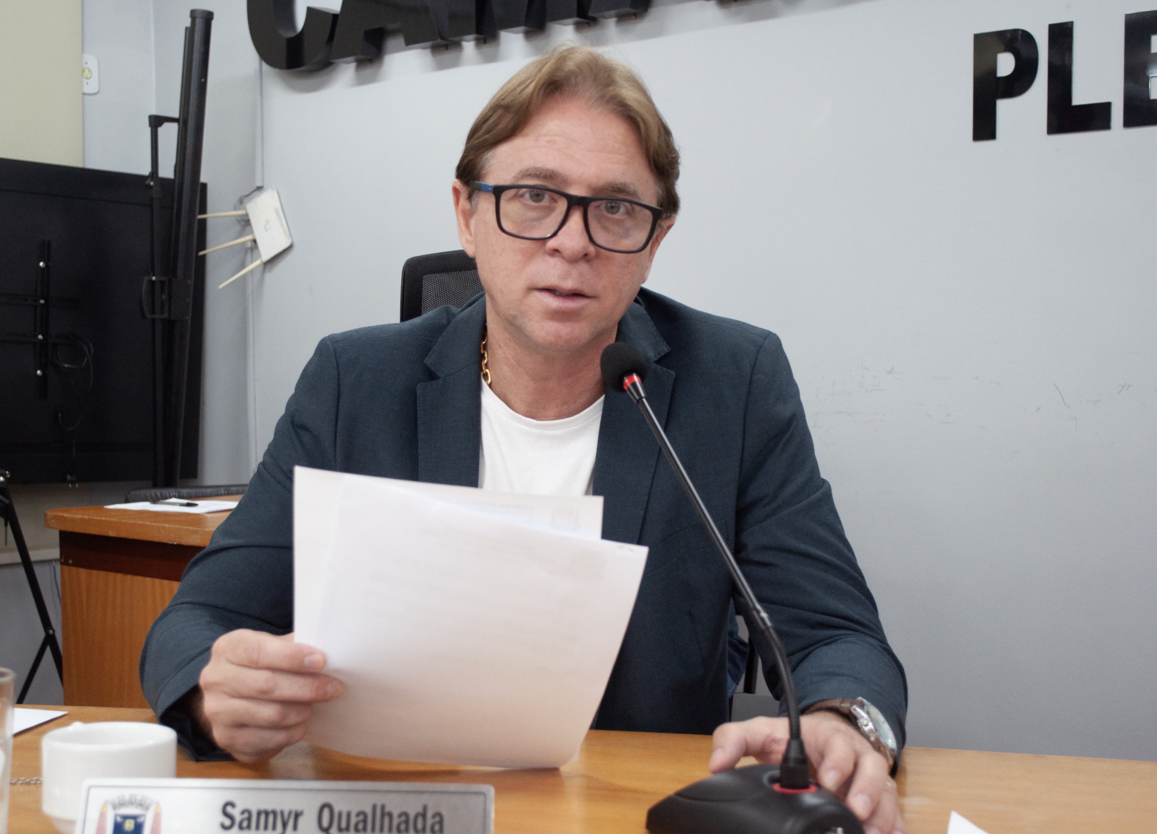 Vereador reforça necessidade de sistema de iluminação pública na Avenida Santa Cruz