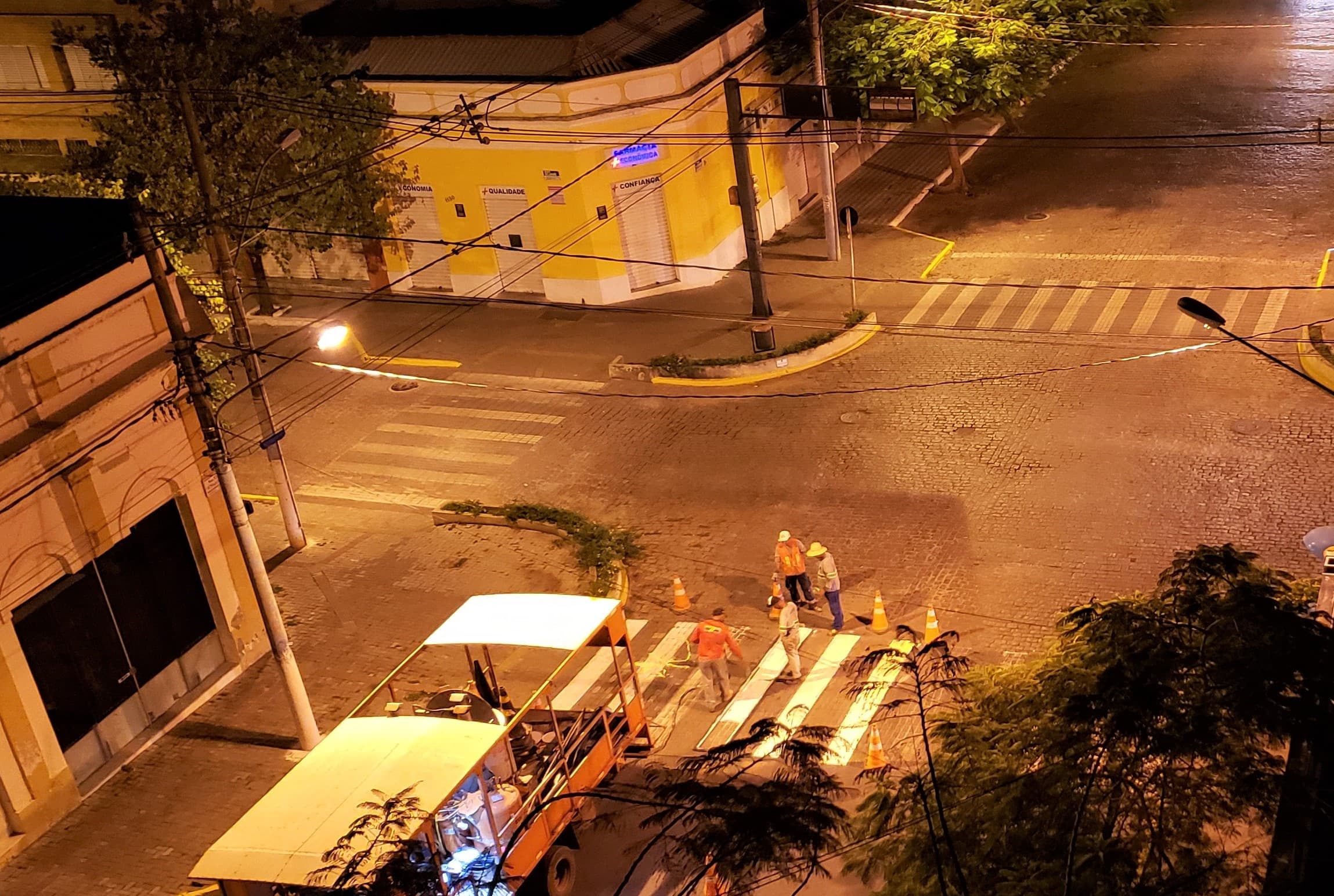 Vereador reivindica faixas de pedestres e sinais sonoros no centro da cidade