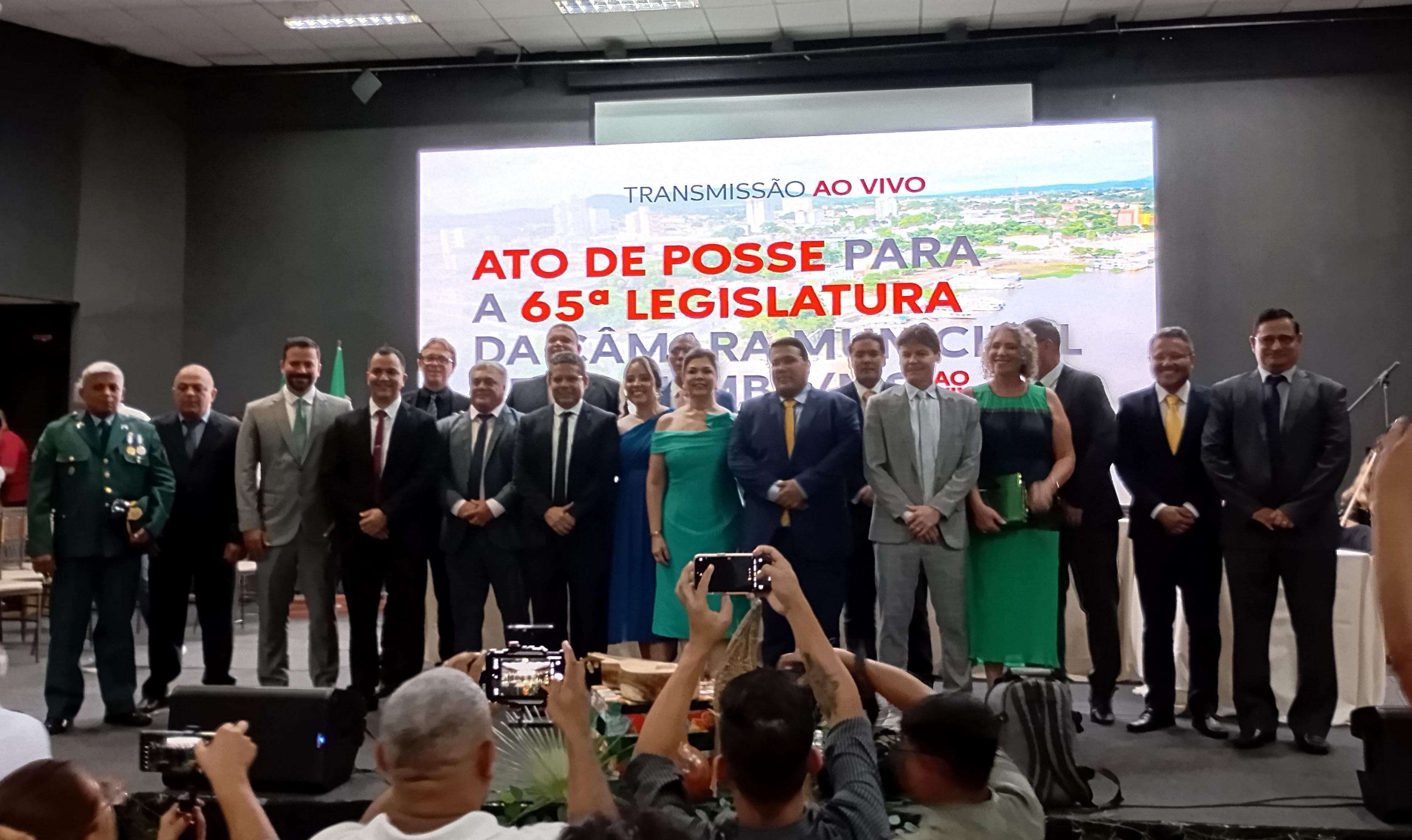 Sessão Solene marca posse de vereadores, prefeito e vice em Corumbá