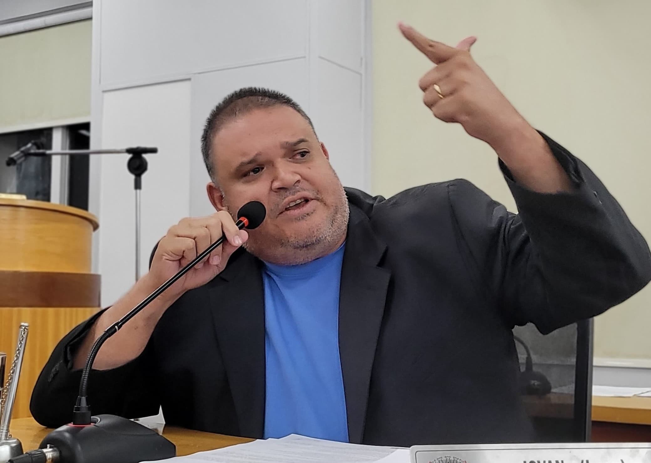 Na Câmara, Jovan solicita pavimentação de via no Bairro Popular Nova