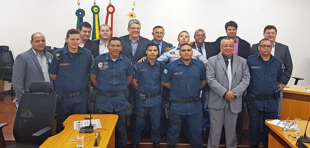 Policiais são homenageados pela Câmara por ações de combate à criminalidade