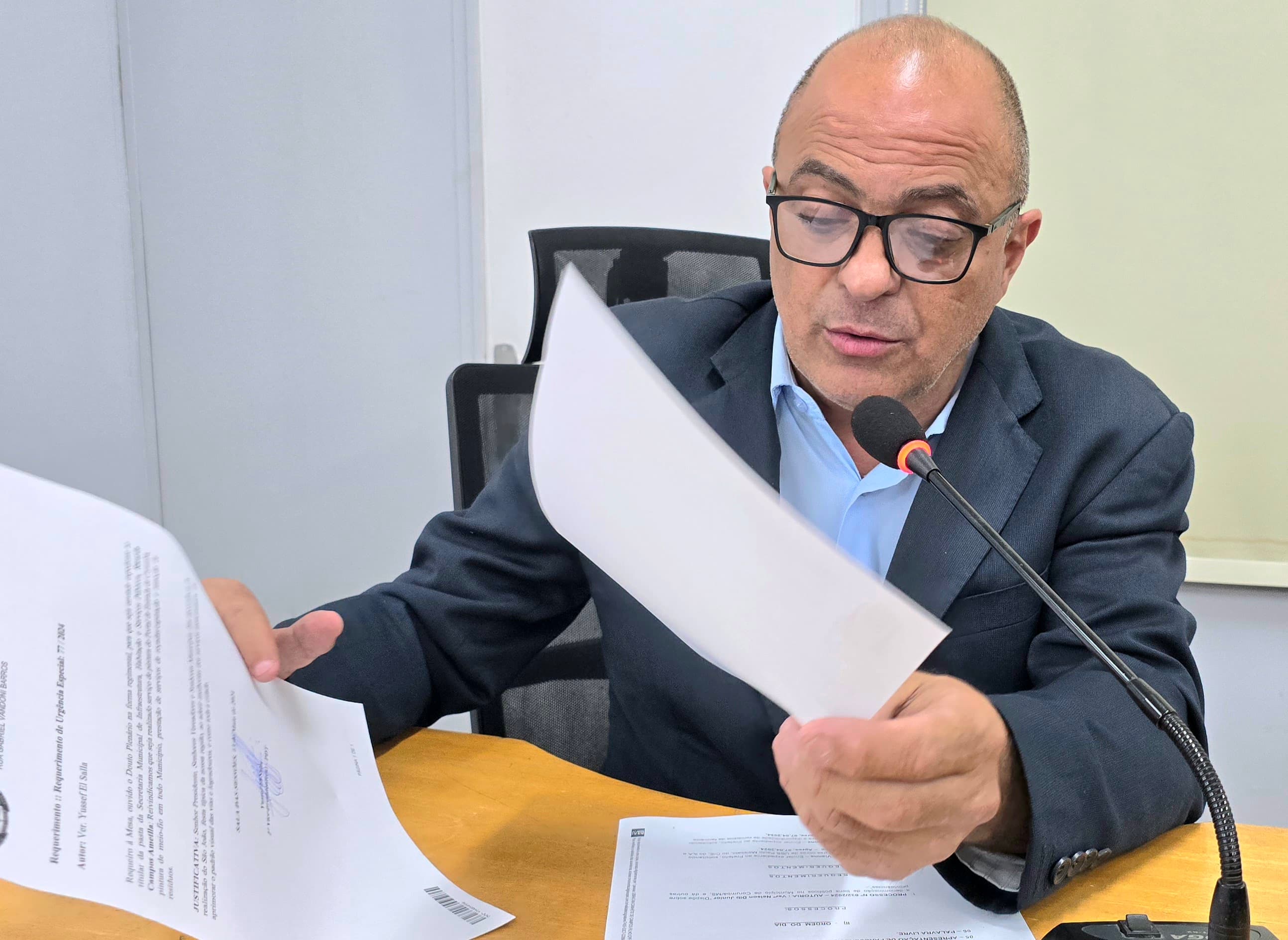 Com proximidade do Banho de São João, vereador pede mutirão em toda a cidade