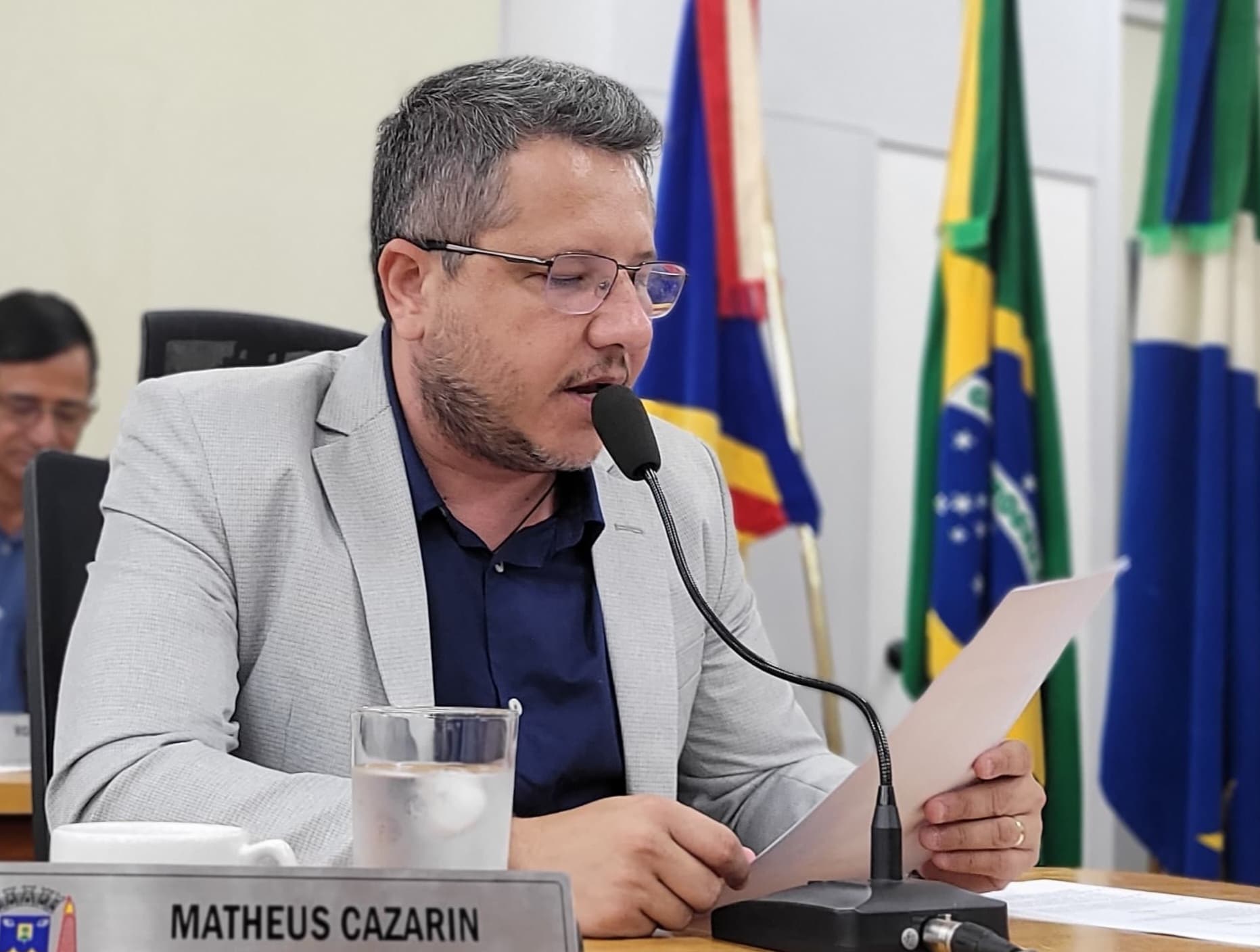 Na Câmara, Cazarin pede vistoria em áreas de encostas de Corumbá