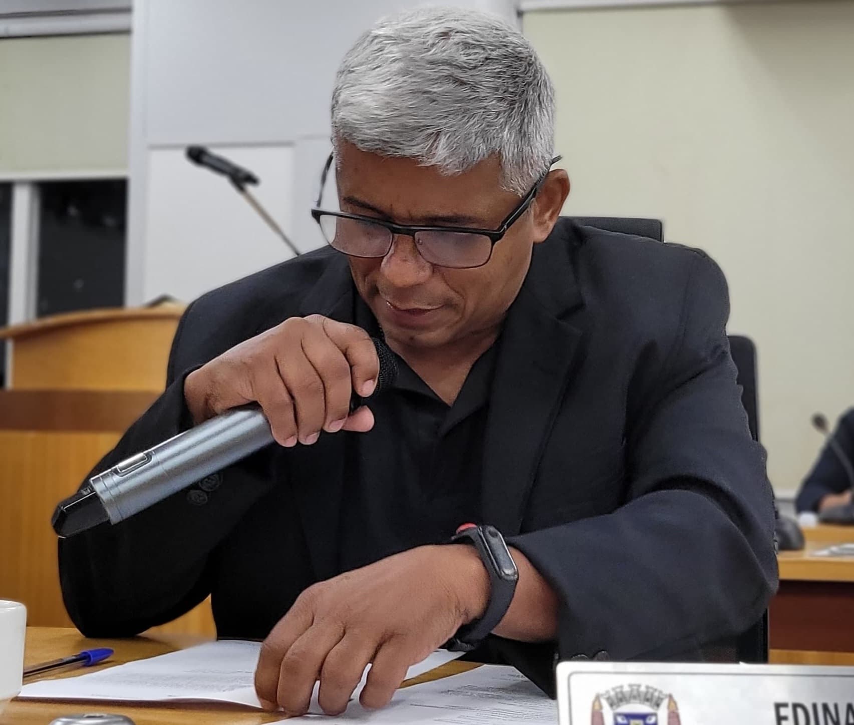 Edinaldo reforça preocupação do Legislativo em relação ao último Concurso Público