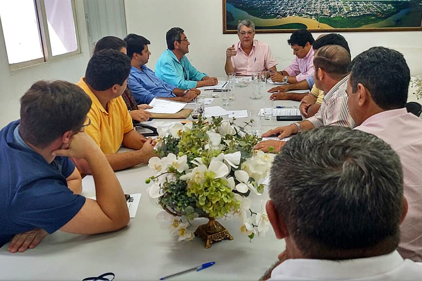 Em encontro com Nelson Cintra, vereadores tratam de projetos para Corumbá