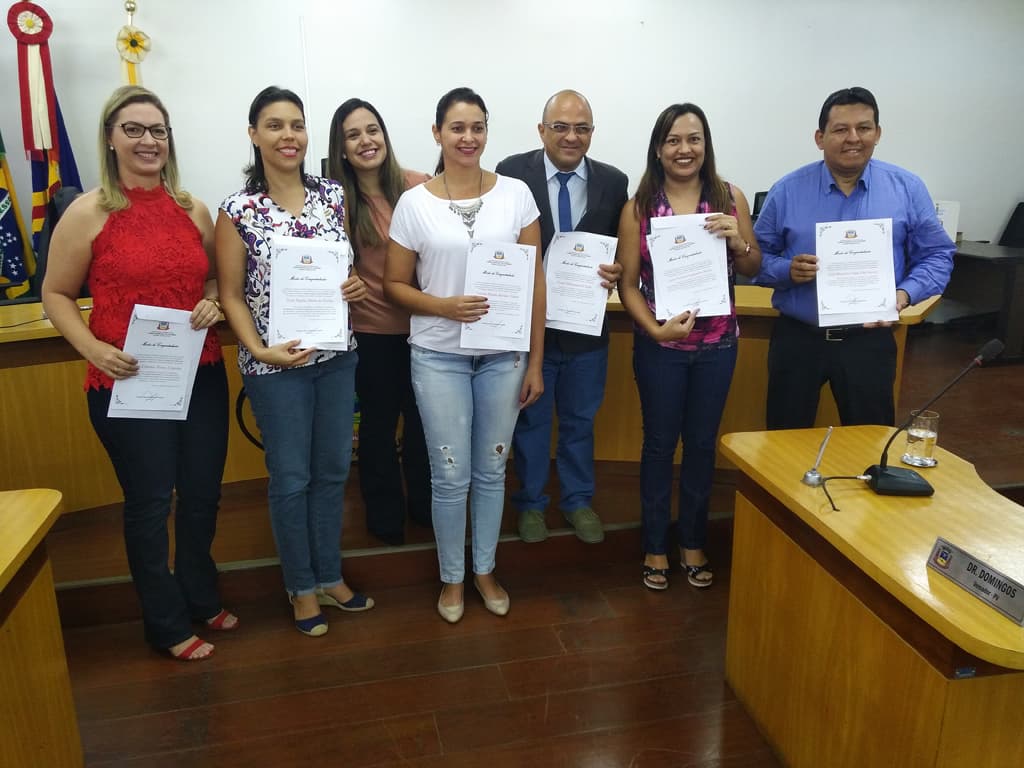 Fisioterapeutas e Terapeutas Ocupacionais são homenageados pela Câmara