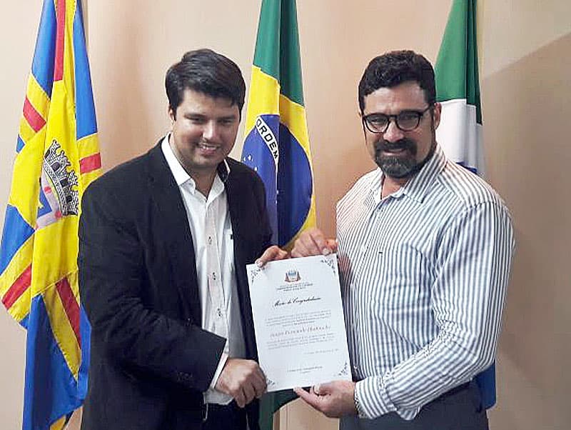 Procurador é homenageado pela Câmara de Vereadores de Corumbá