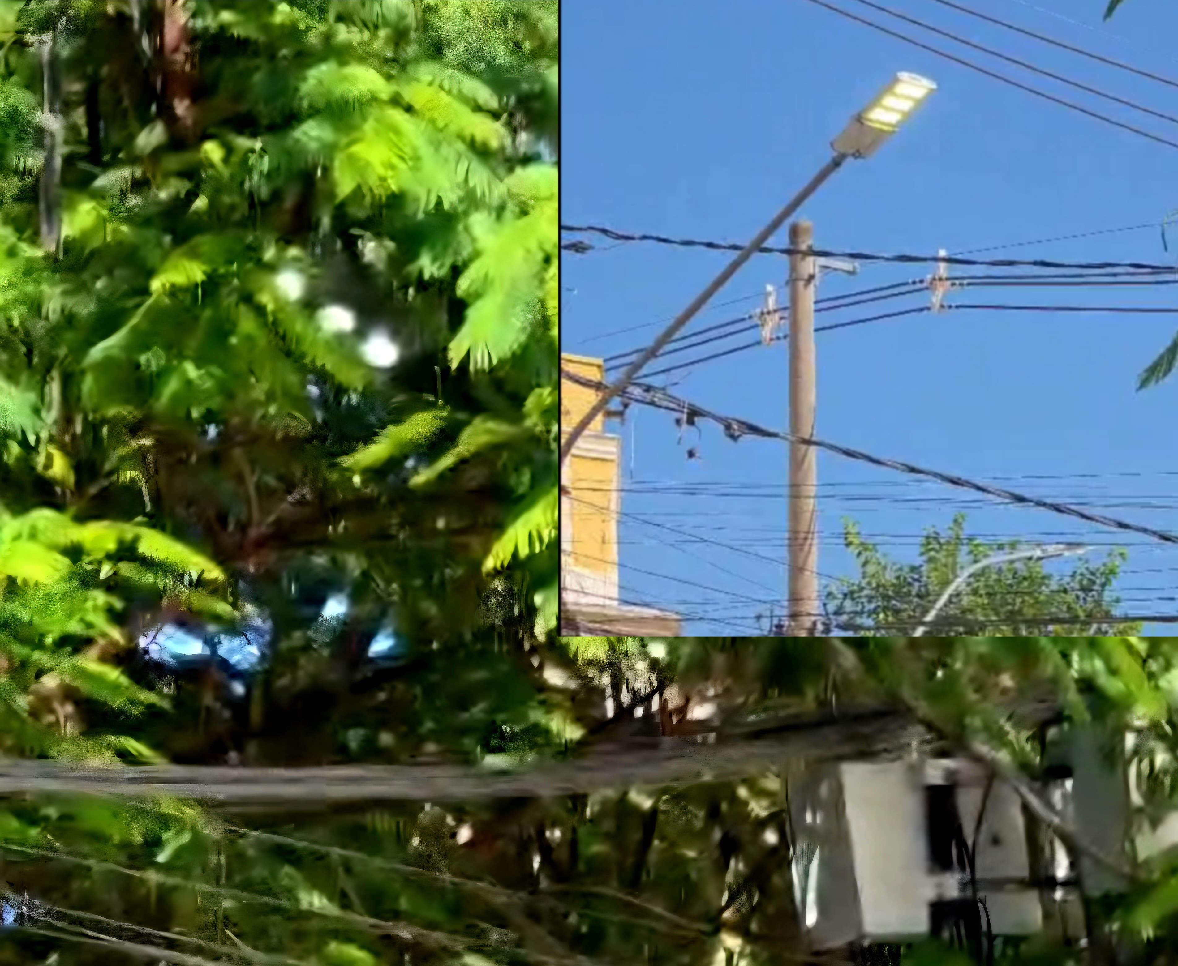 Elinho destaca necessidade de manutenção do sistema de iluminação pública no centro