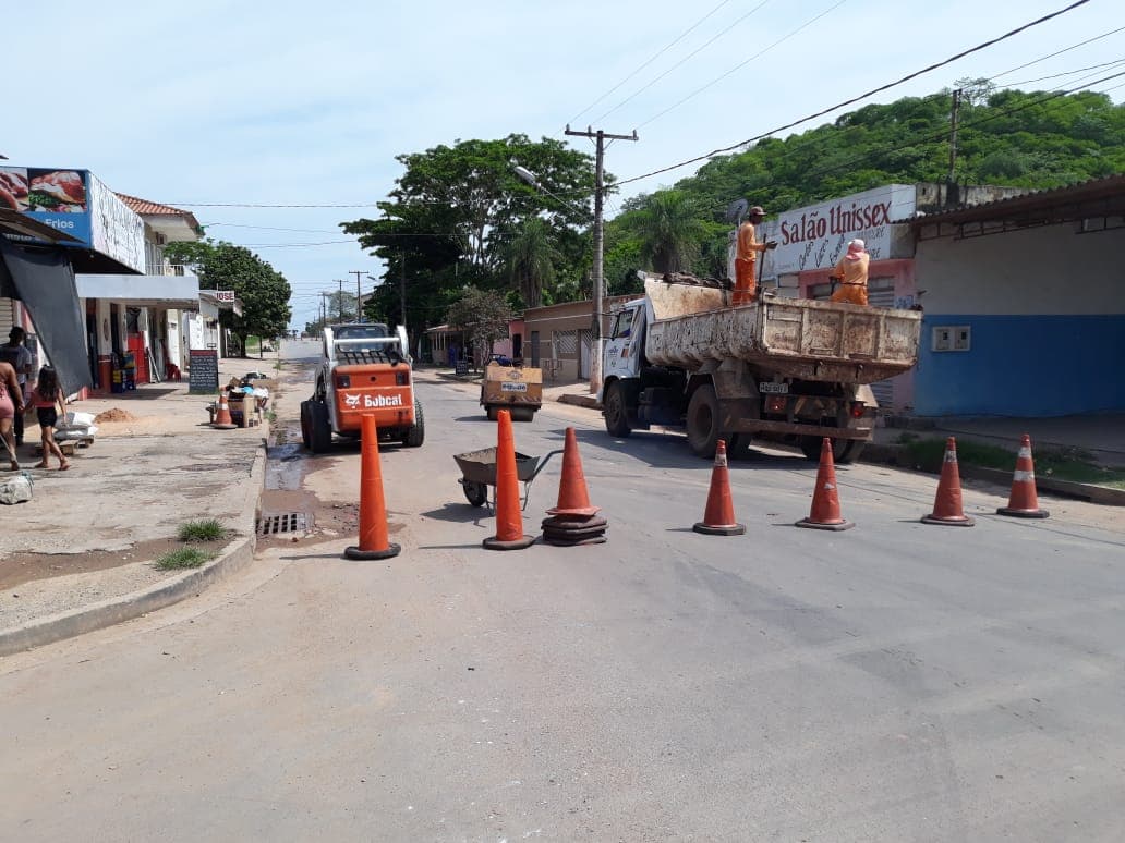 Prefeitura recupera trecho da Cyríaco e melhora condições de tráfego na parte alta