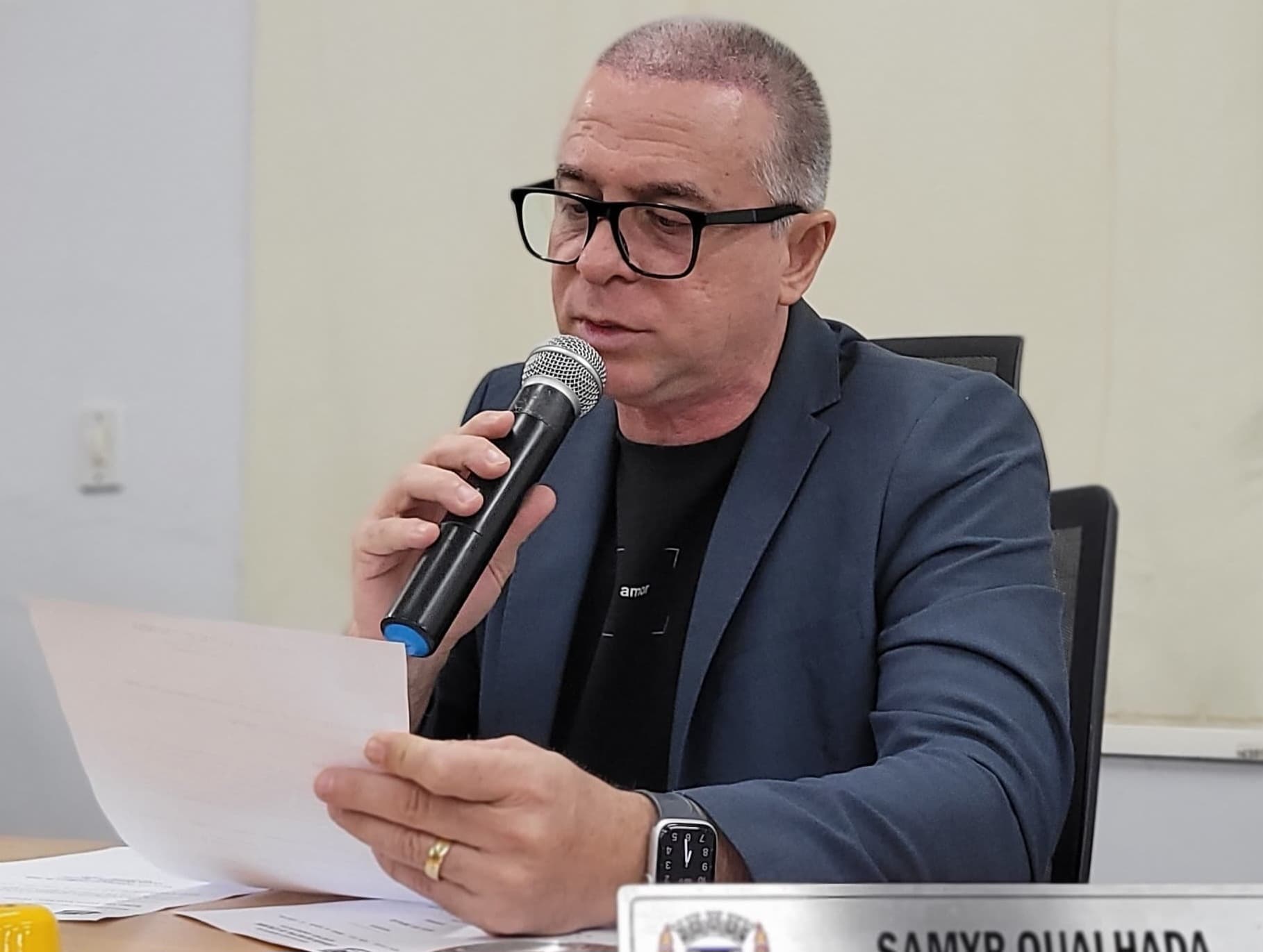 Samyr cobra sinalização adequada de trecho em obra na BR-262, entrada de Maria Coelho