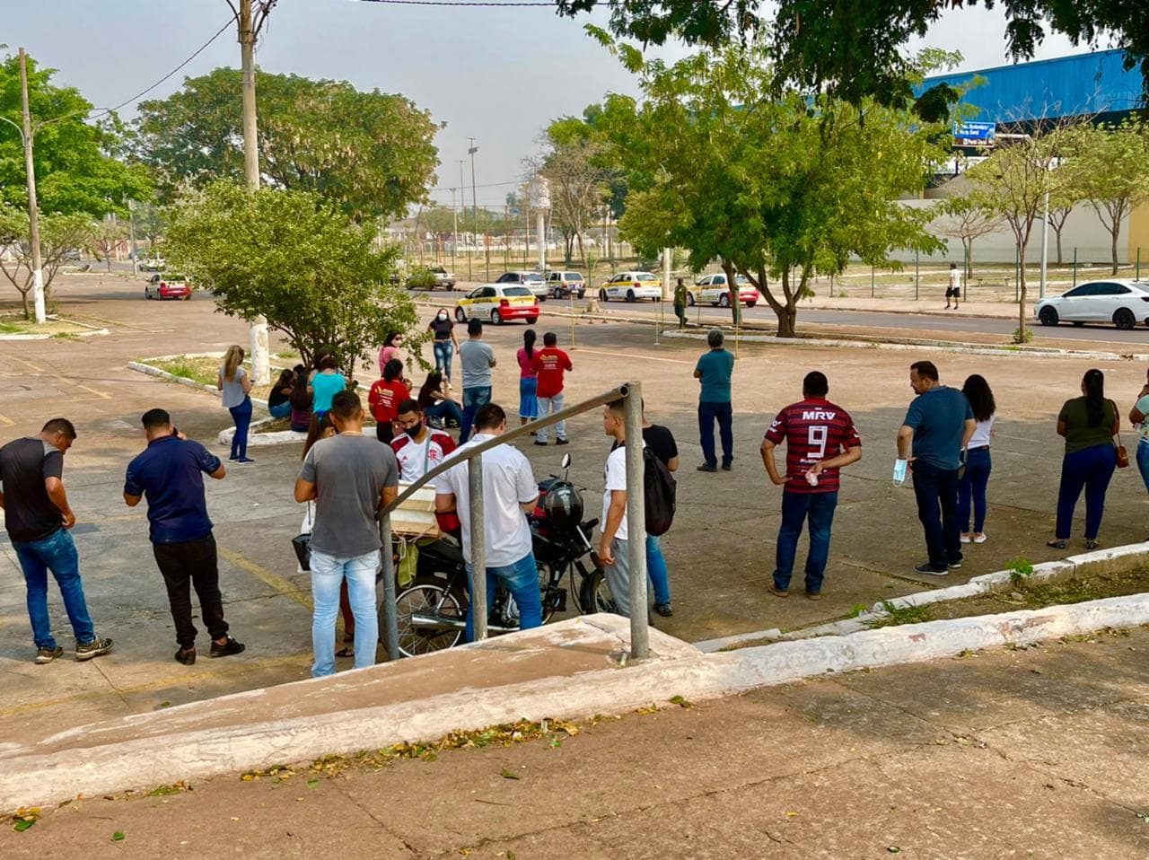 Vereador reforça necessidade de melhor estrutura em local de provas do Detran