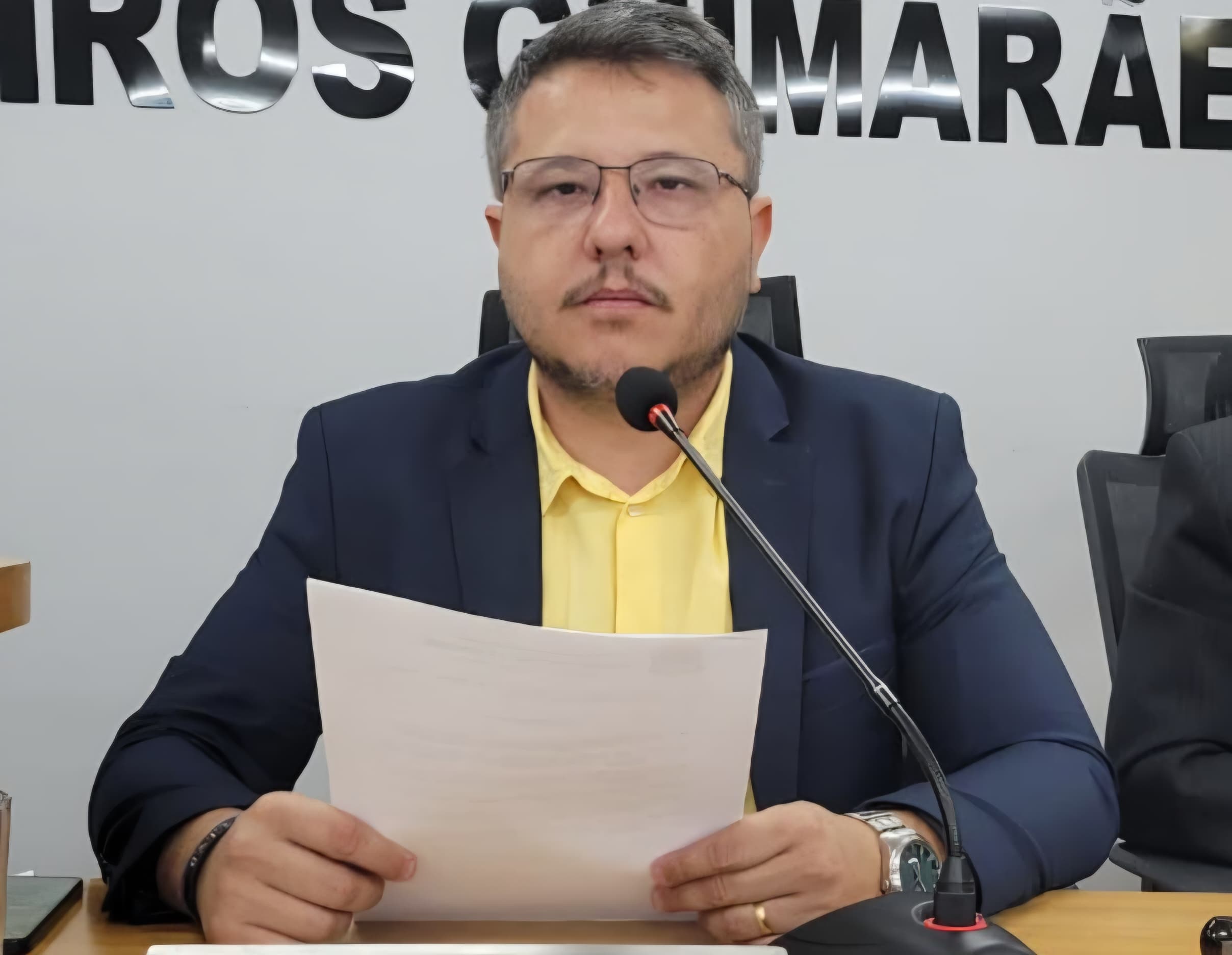 Cazarin diz que é preciso refazer pintura dos redutores de velocidade