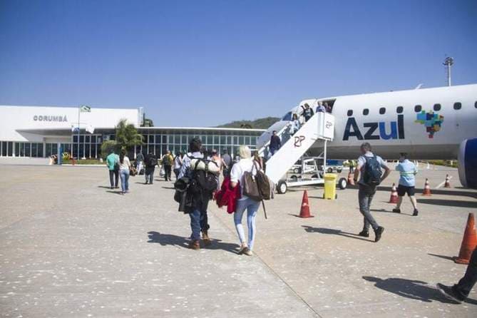 Azul volta a operar linha Corumbá – Campo Grande no dia 7 de maio