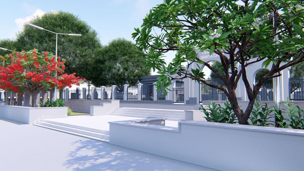 Vereador apresenta projeto à Prefeitura para transformar a entrada do Cemitério Santa Cruz