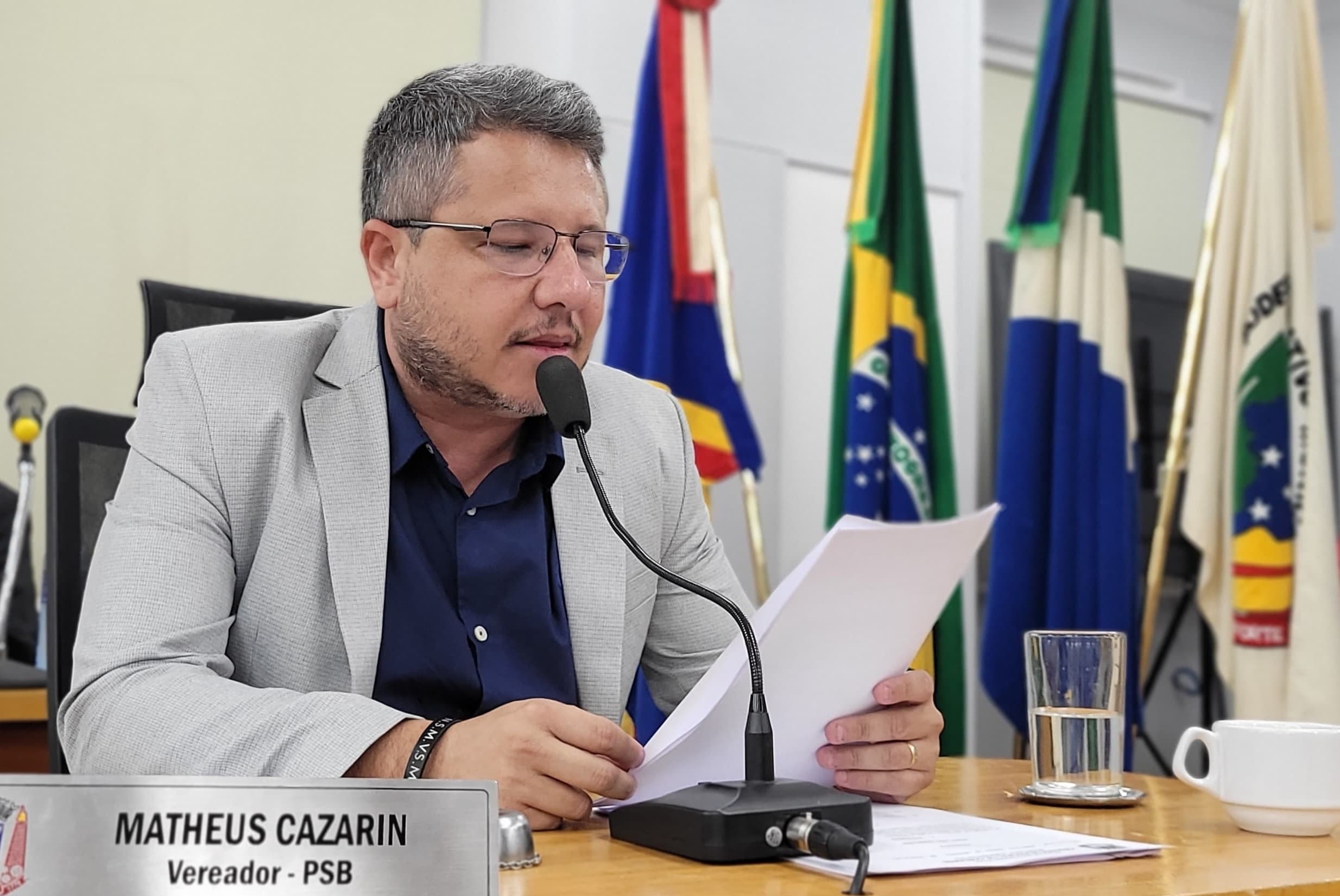 Na Câmara, Cazarin pede policiamento ostensivo em áreas de comércio neste final de ano