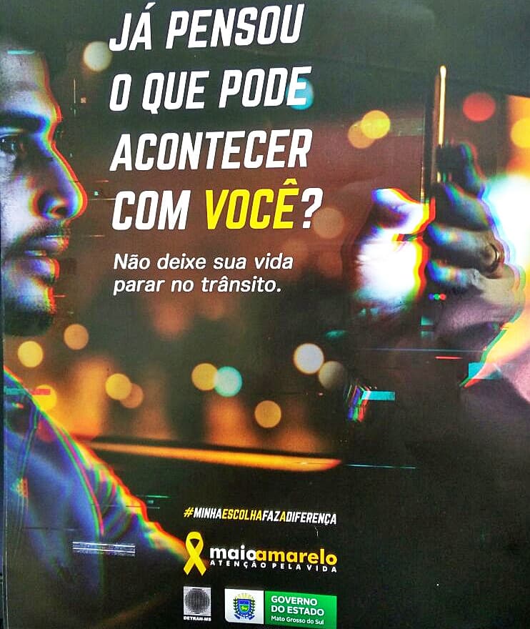 Palestra na Câmara vai marcar as ações da campanha Maio Amarelo