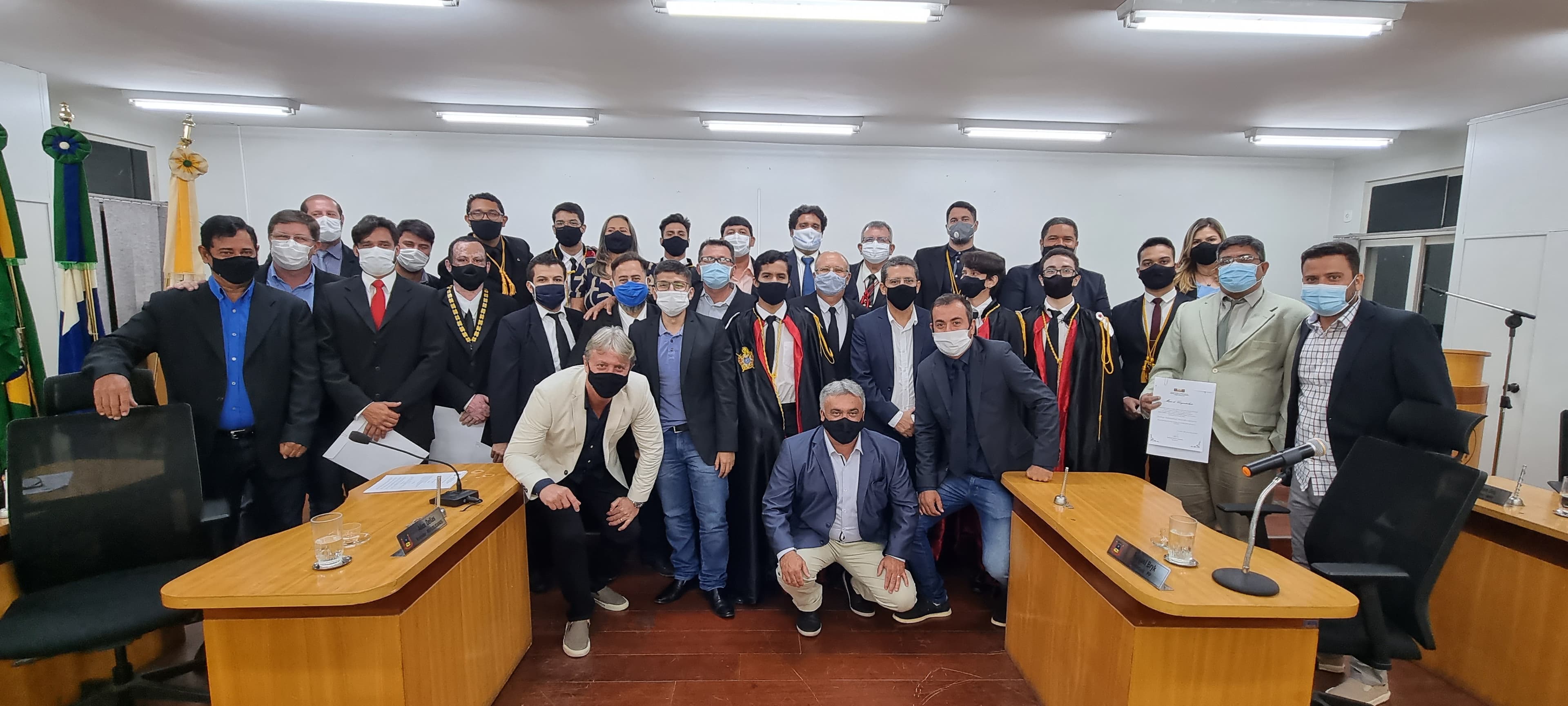 Câmara lembra Dia Municipal da Ordem Demolay com homenagens em Corumbá