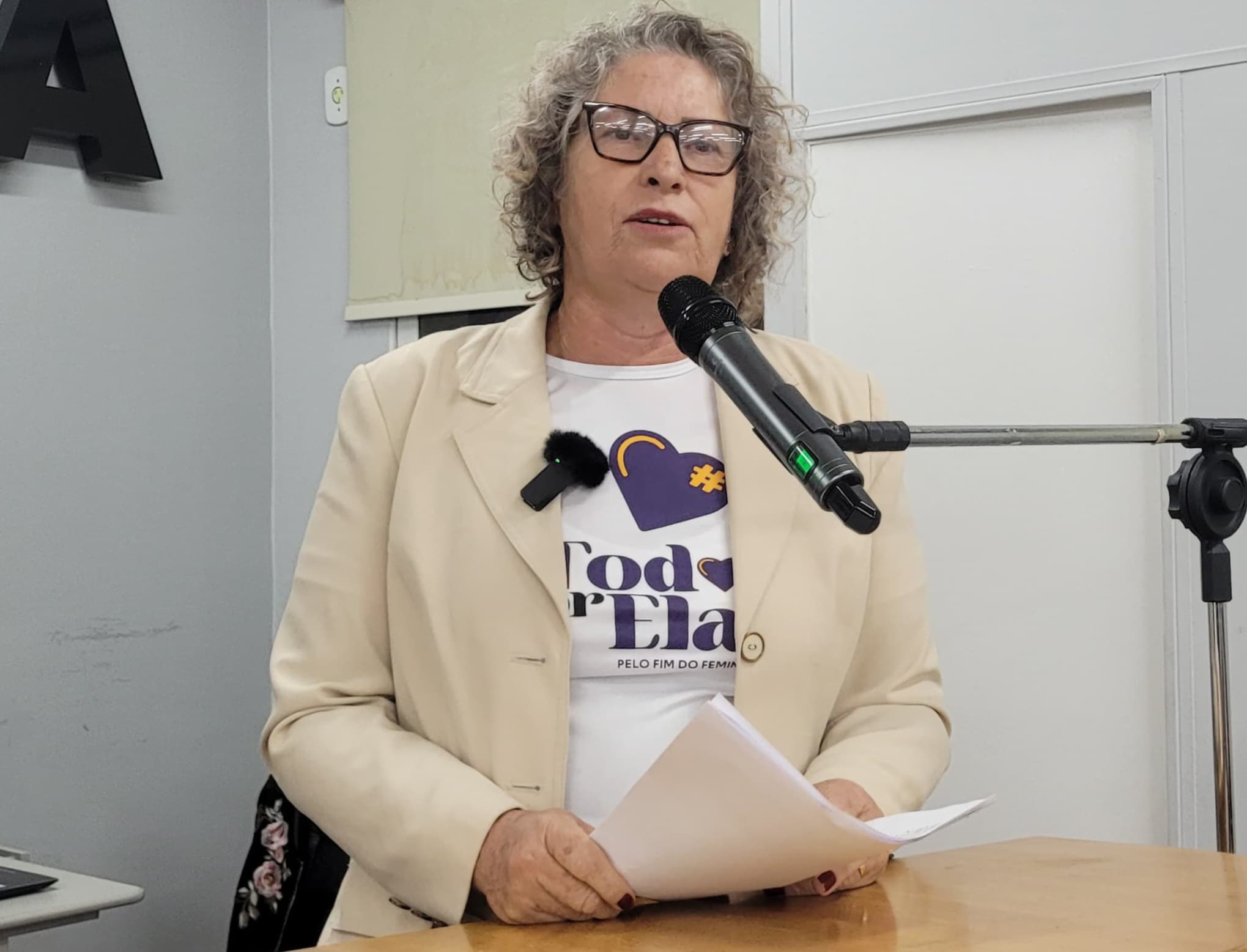 Nanah busca informações sobre construção da Casa da Mulher Brasileira em Corumbá