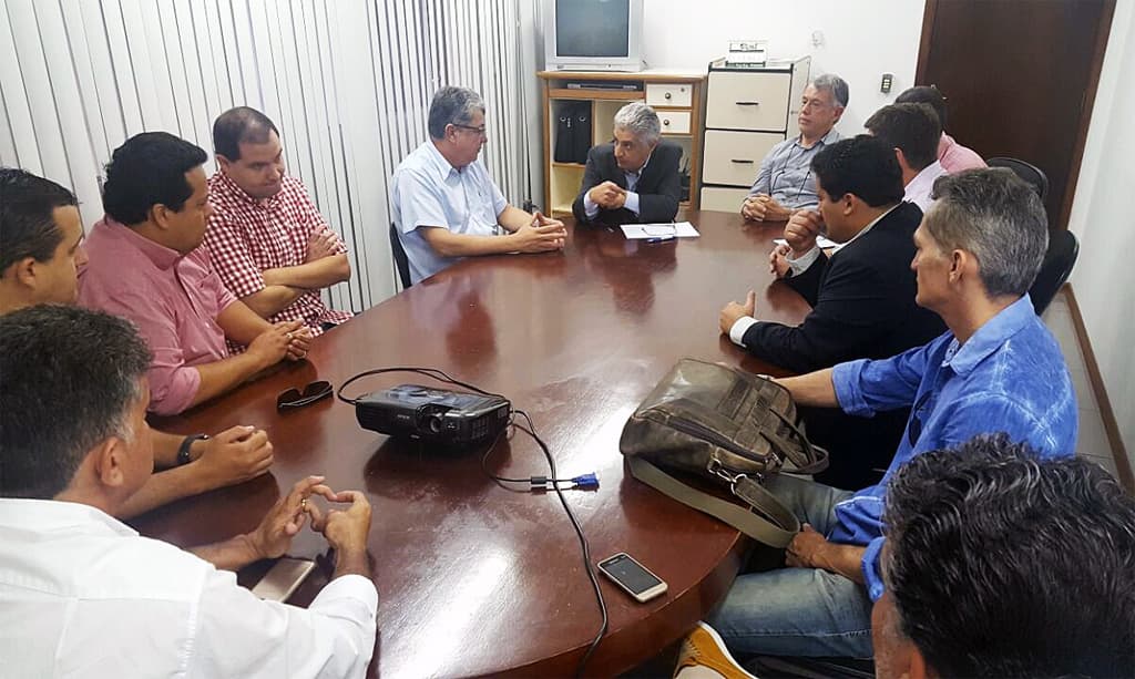 Em encontro na Agepan, vereadores tratam da questão do monopólio da Andorinha