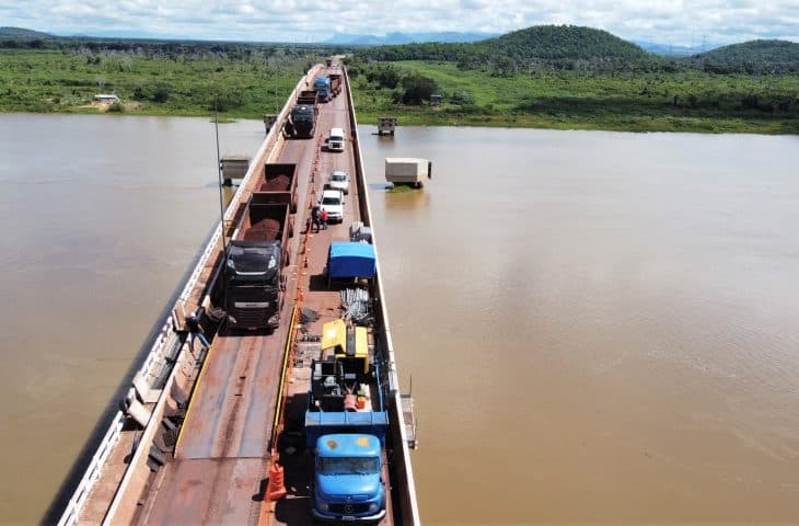 Marcelo cobra manutenção emergencial da ponte sobre o Rio Paraguai