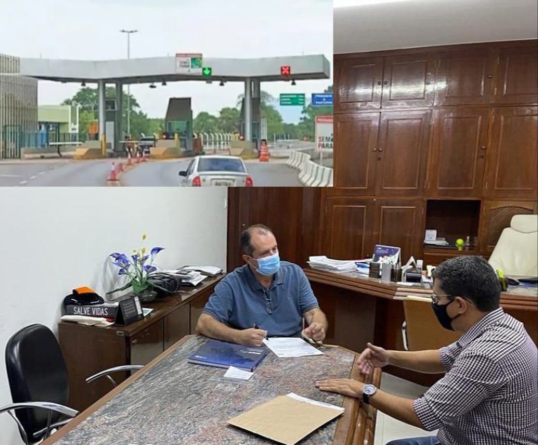 DNIT confirma a vereador, o fim do pedágio da ponte sobre o Rio Paraguai