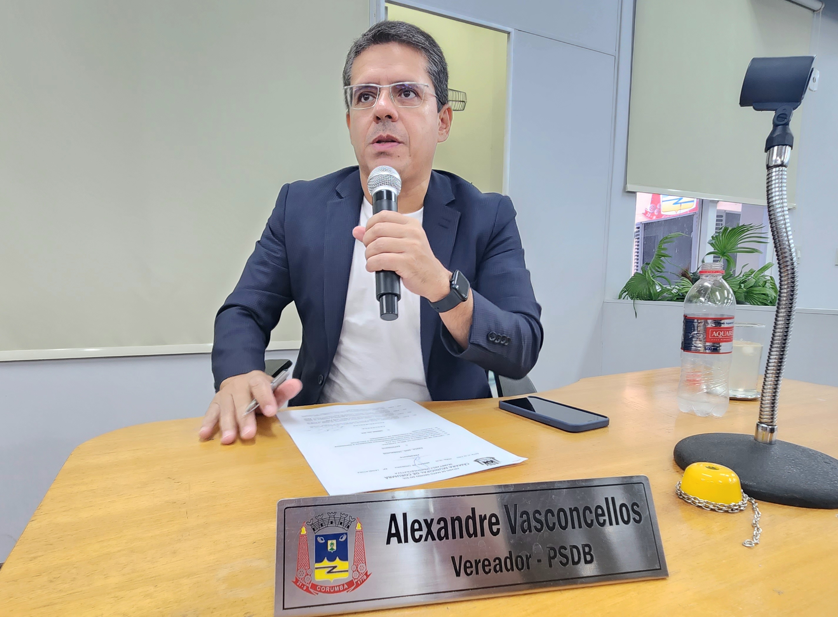 Na Câmara, vereador reforça necessidade de Corumbá receber Projeto Opera MS