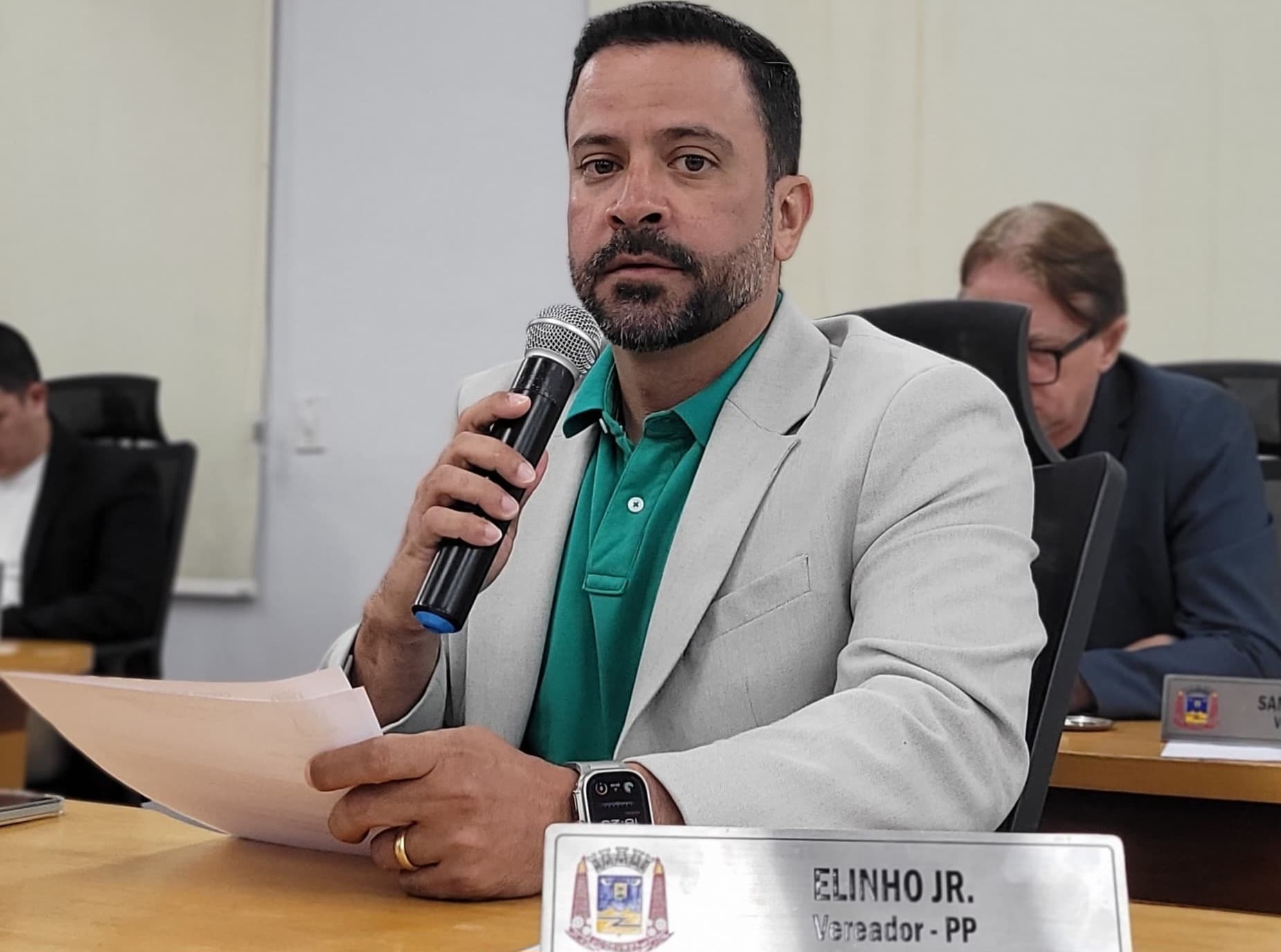 Elinho pede vistorias no sistema de iluminação pública da Avenida General Rondon