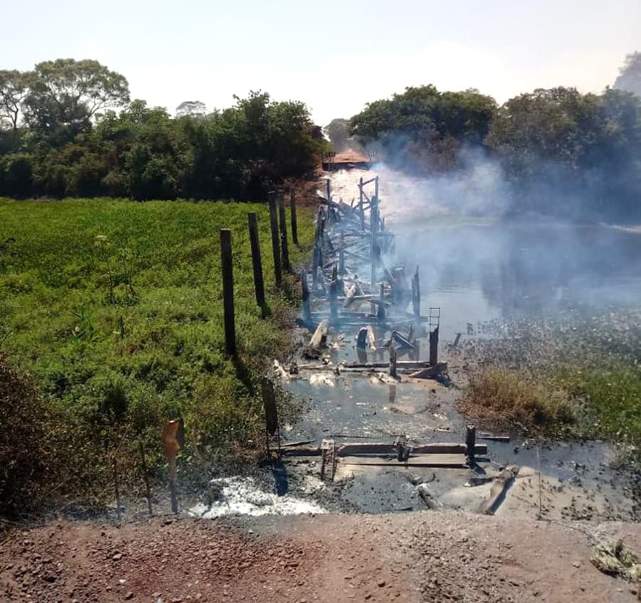 Solicitada na Câmara, a reconstrução da ponte do Areião, na Estrada Parque