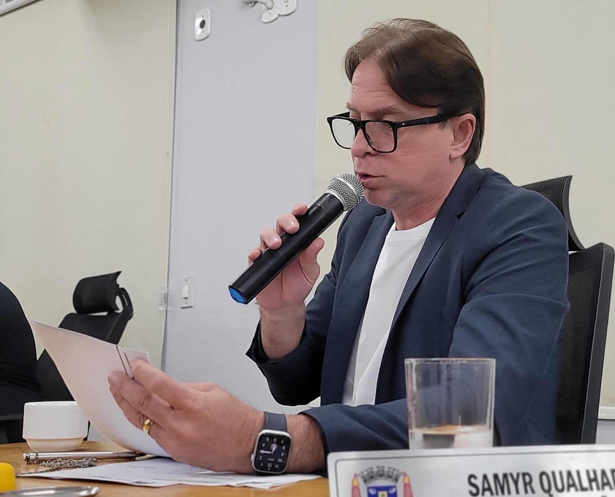 Samyr solicita retorno de plantão e presença da guarda para combater crimes contra patrimônio