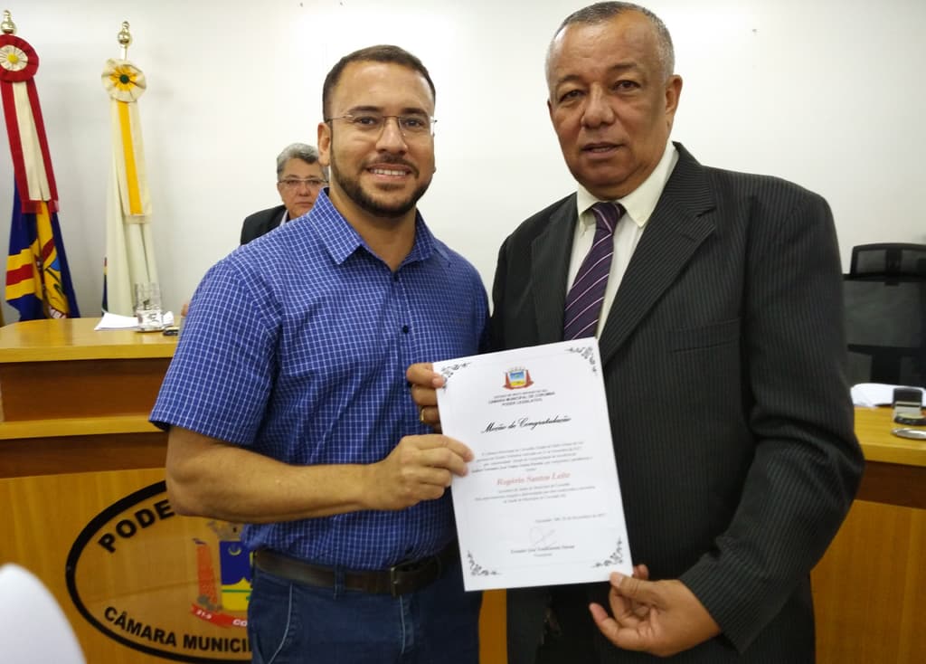 Secretário é homenageado na Câmara por trabalho pela Saúde de Corumbá