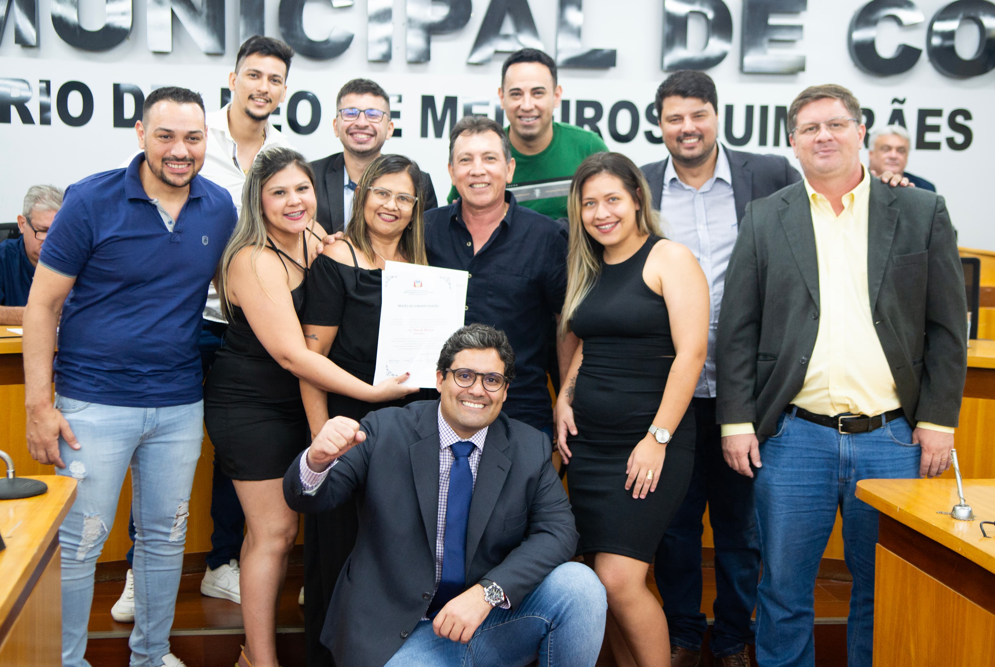 Empresário do setor alimentício é homenageado pela Câmara de Corumbá
