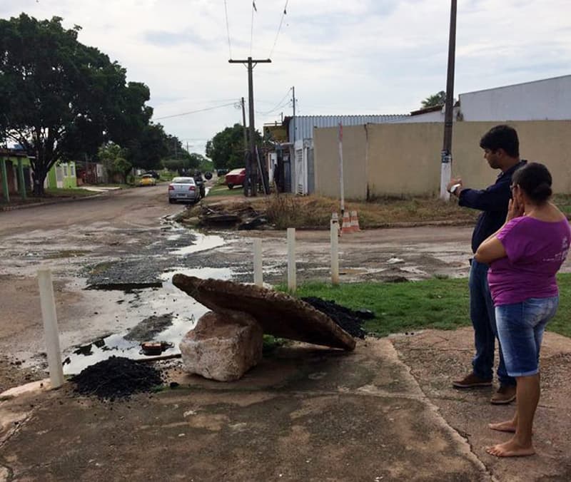 Manoel Rodrigues solicita obras de infraestrutura no conjunto Tiradentes