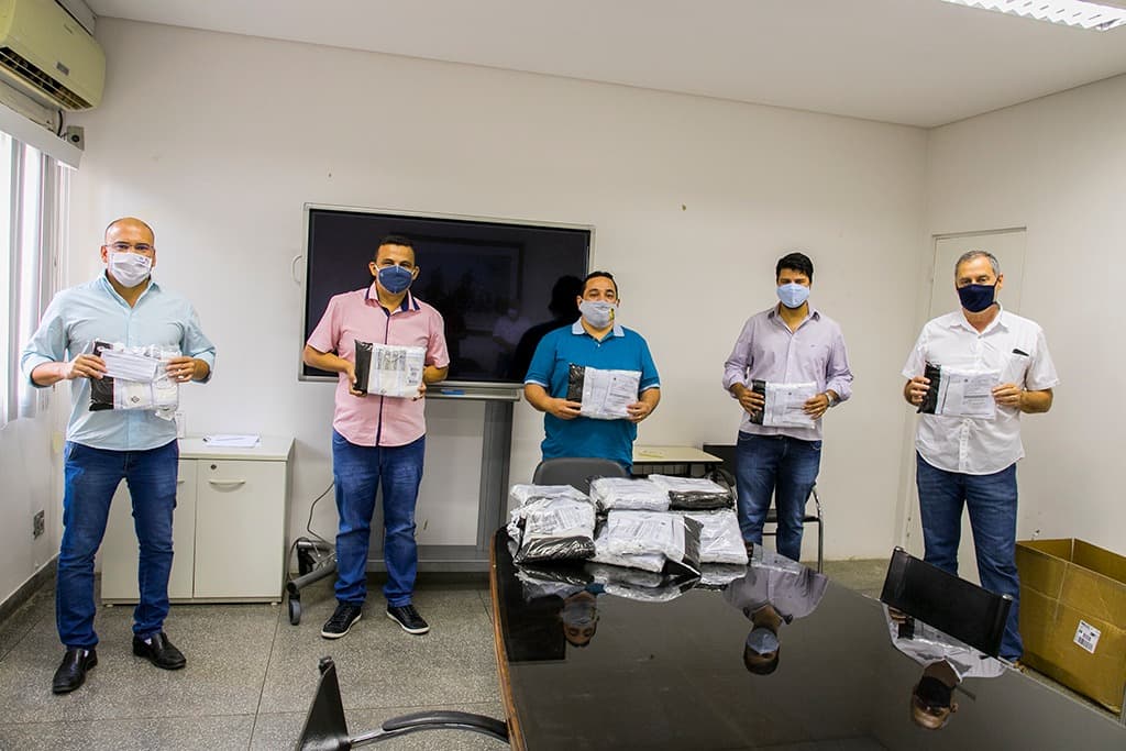 Prefeitura recebe doação de 10 mil máscaras da empresa ArcelorMittal