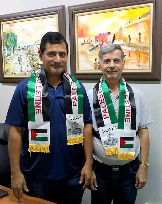 Comunidade palestina corumbaense é homenageada com denominação de praça