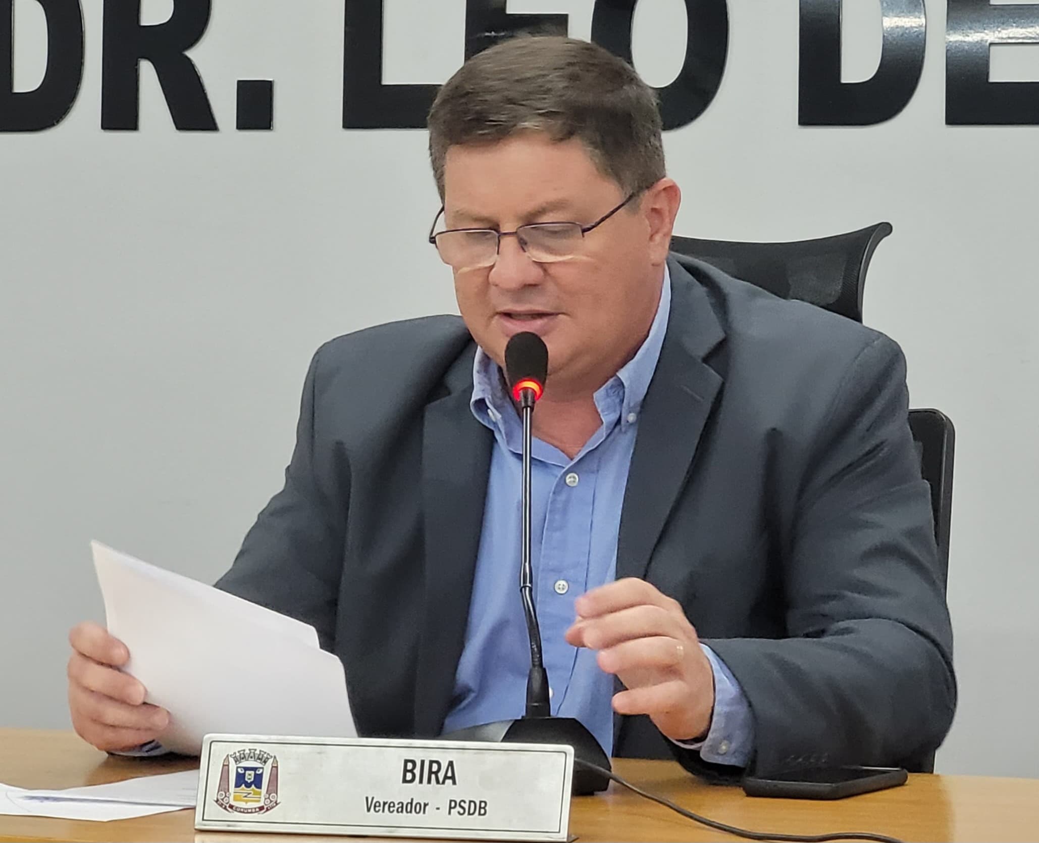 Bira sugere mudança na Lei Orgânica para atender servidores responsáveis por pais enfermos