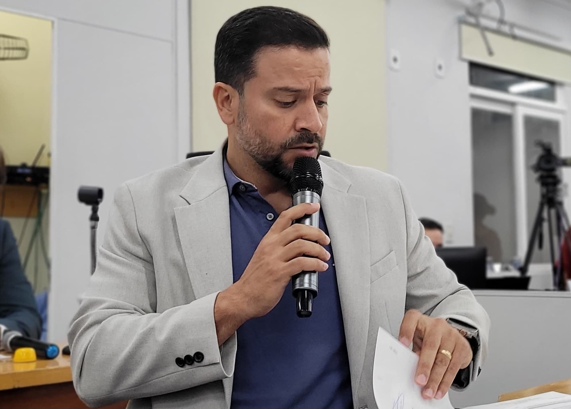 Elinho busca junto ao Executivo, doação de área para implantação do Sest/Senat em Corumbá