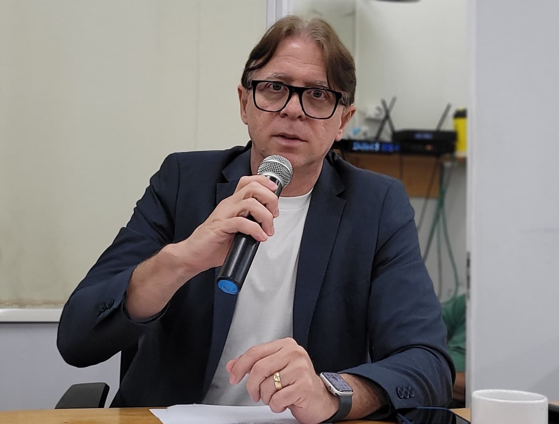 Samyr busca informações sobre ações programadas para o Novembro Azul em Corumbá