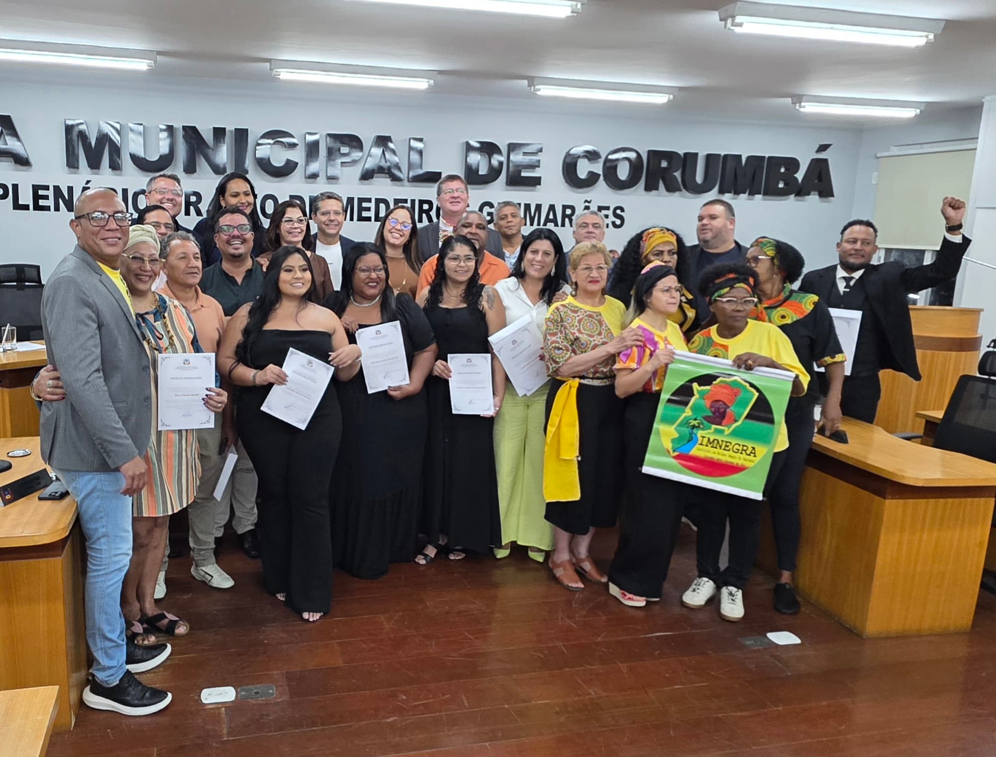 Dia da Consciência Negra é celebrada com homenagens em Corumbá