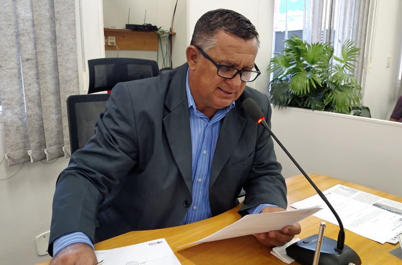 Bertini reivindica pavimentação da General Dutra e da Alameda Santo Antônio