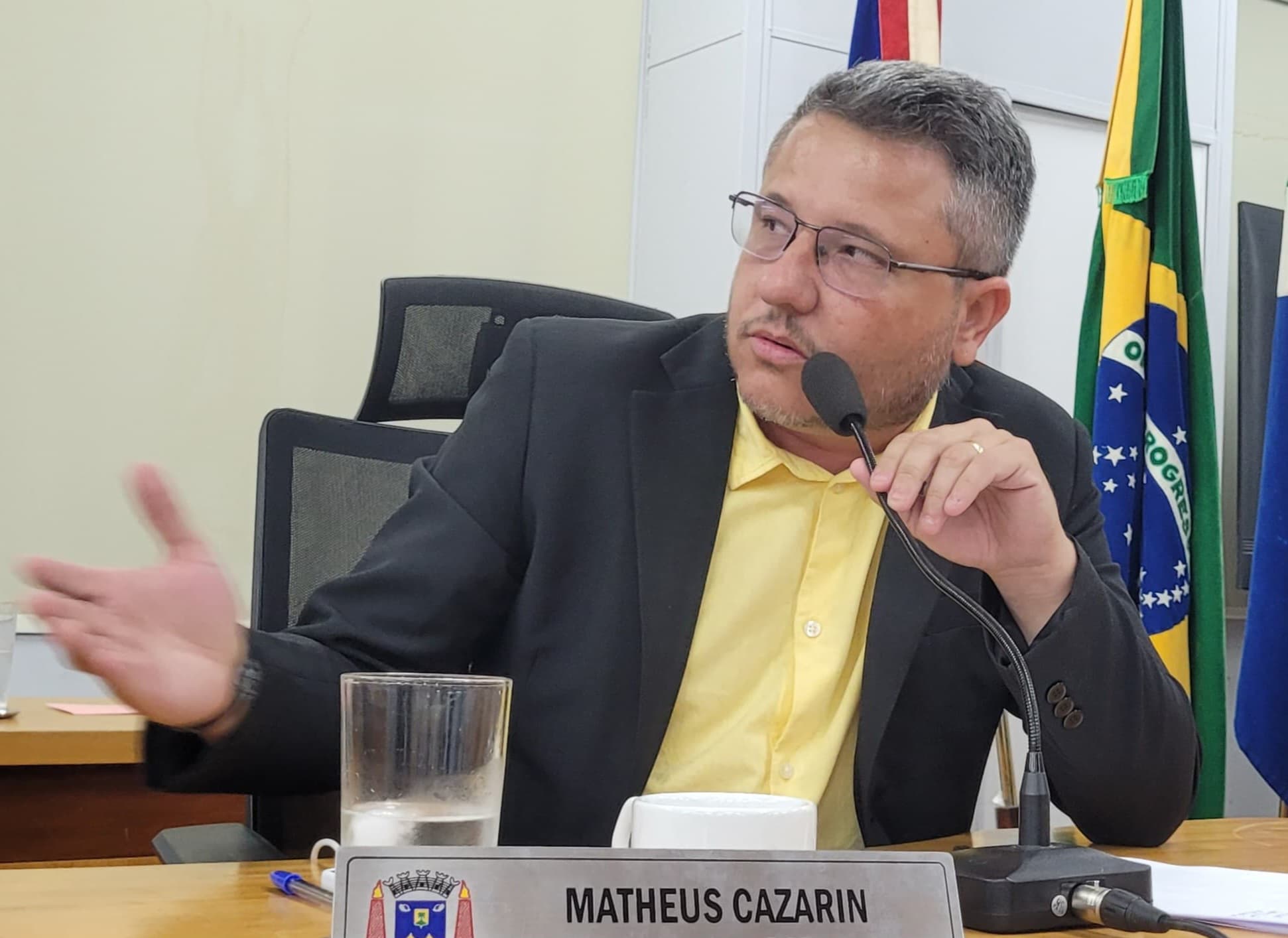 Na Câmara, Cazarin pede cursos voltados à geração de emprego e renda na cidade