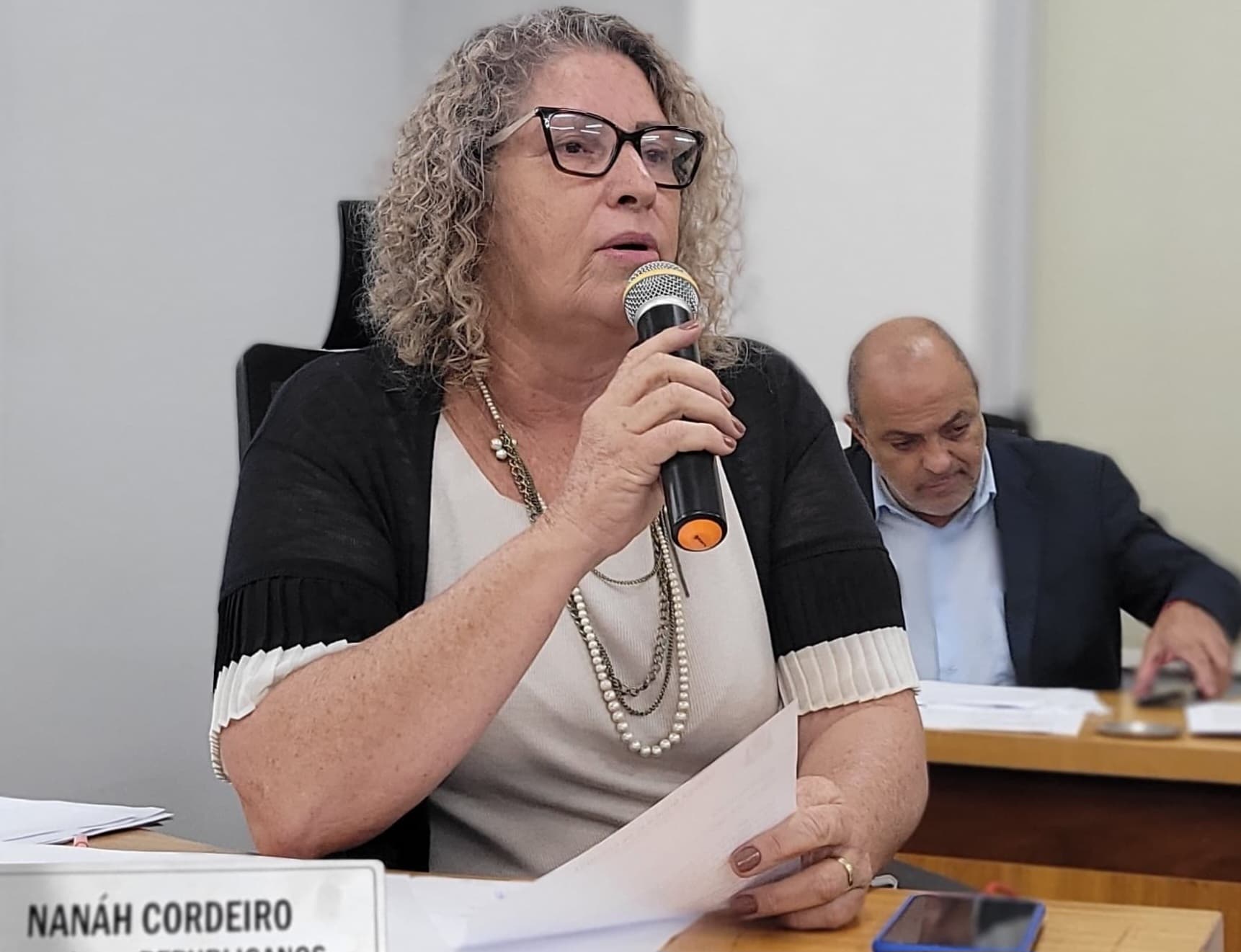 Na Câmara, Nanah cobra providências para conclusão da passarela do Previsul