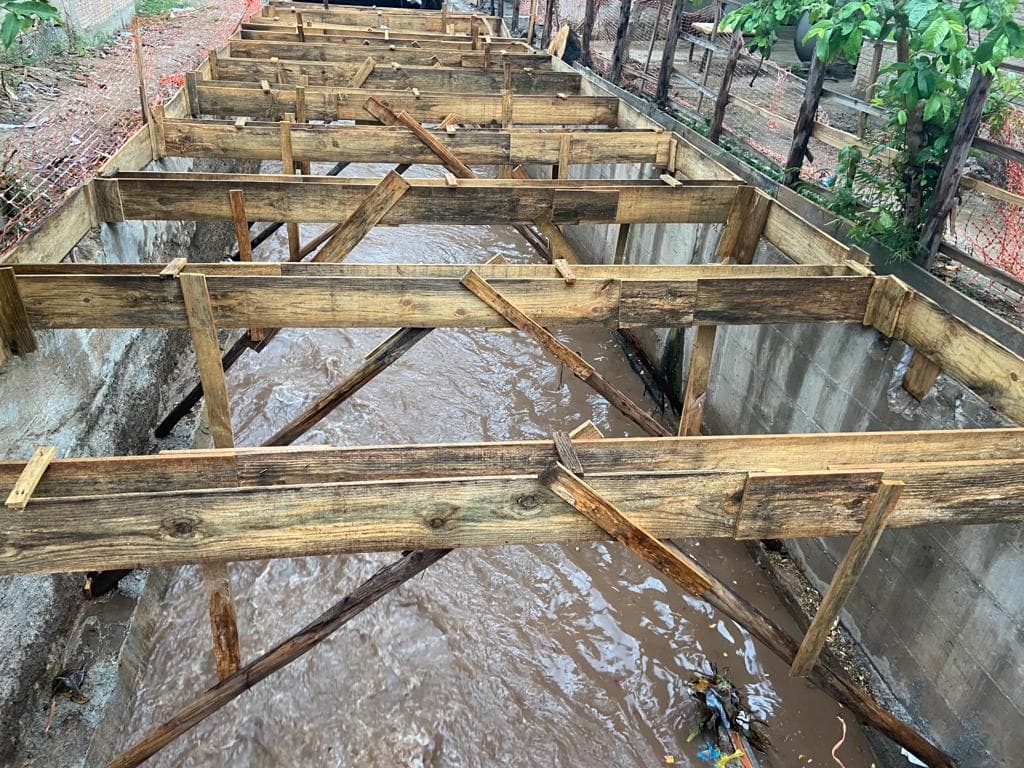 Temendo riscos, vereador pede paralisação de obra em galeria na Cervejaria