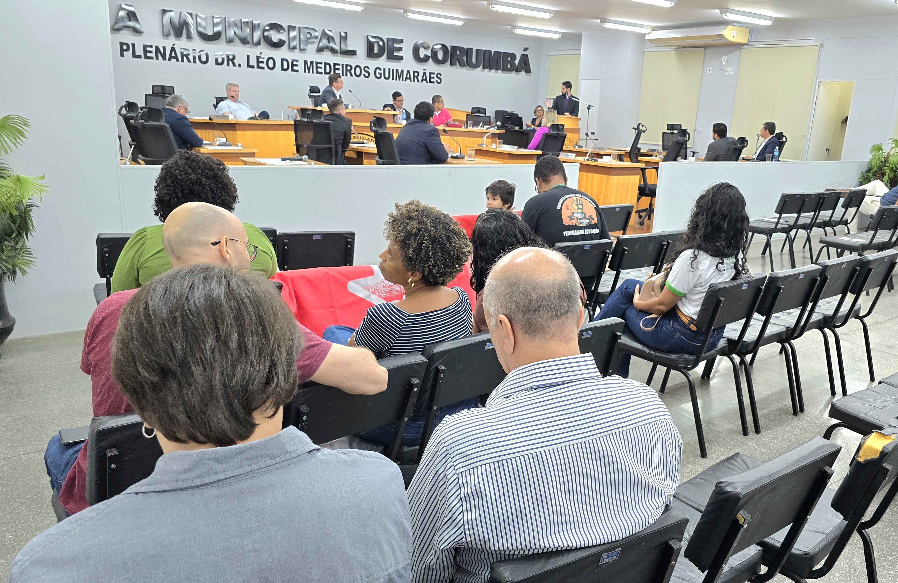 Câmara apoia movimento do IFMS e da UFMS e vai pedir intervenção da bancada federal