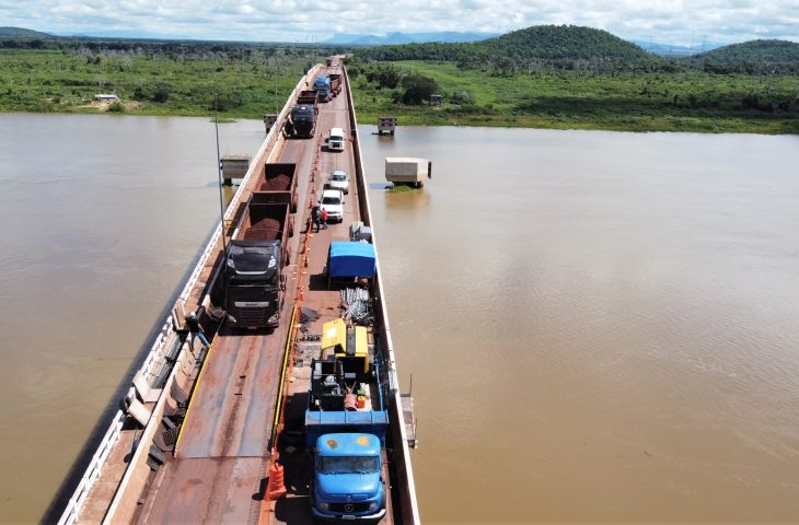 Marcelo cobra manutenção emergencial da ponte sobre o Rio Paraguai