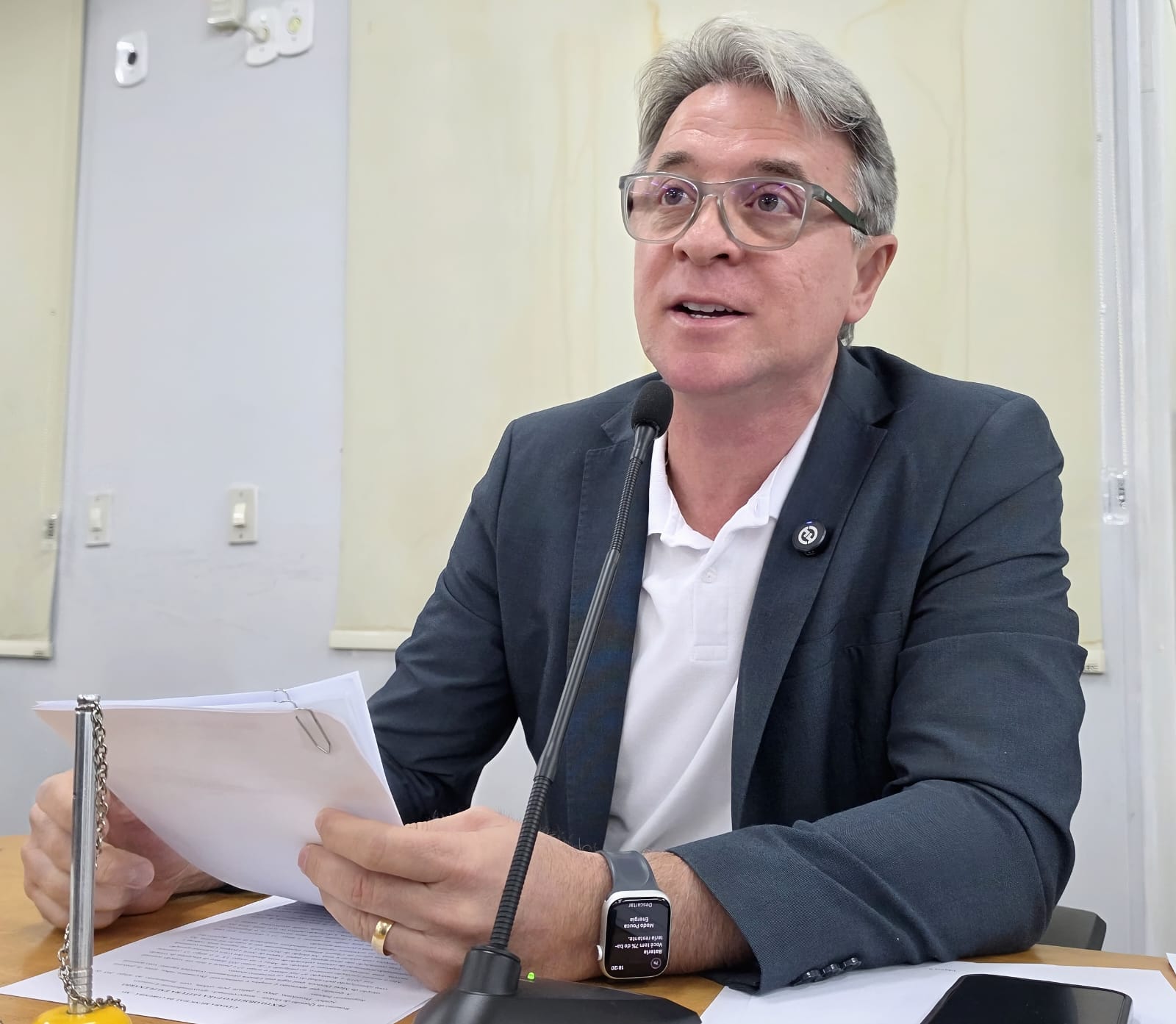 Samyr cobra espaço adequado e seguro para guarda do veículo castramóvel